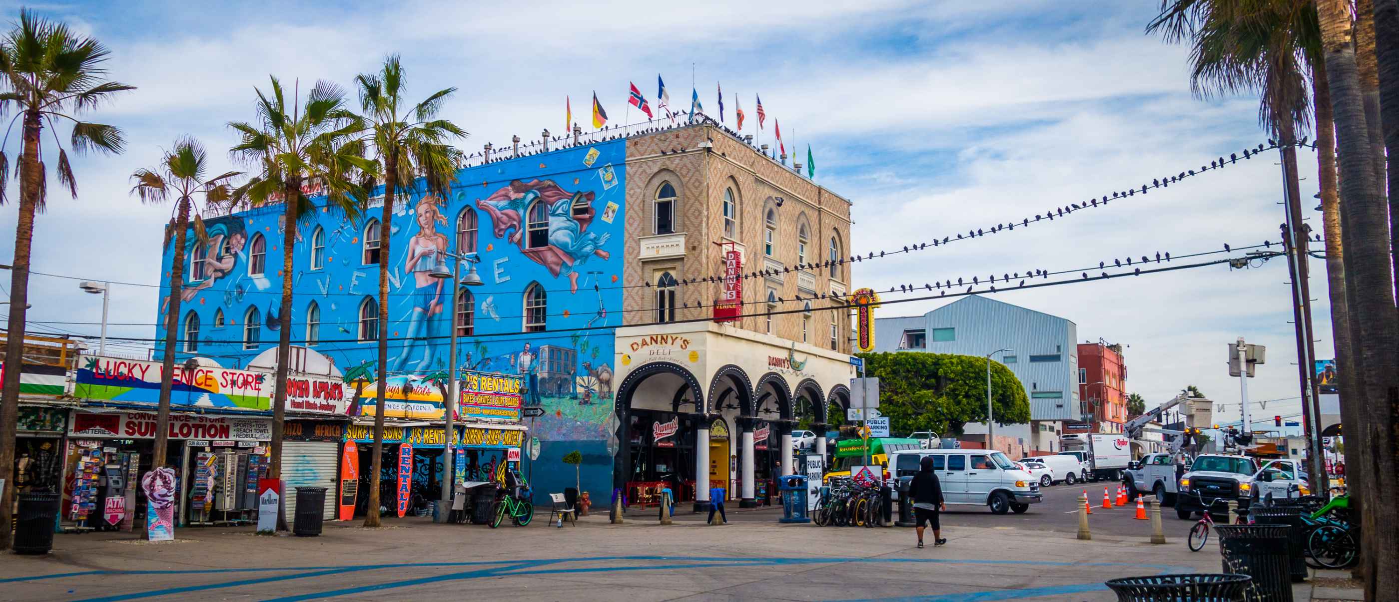 Les immeubles iconiques de Venice Beach