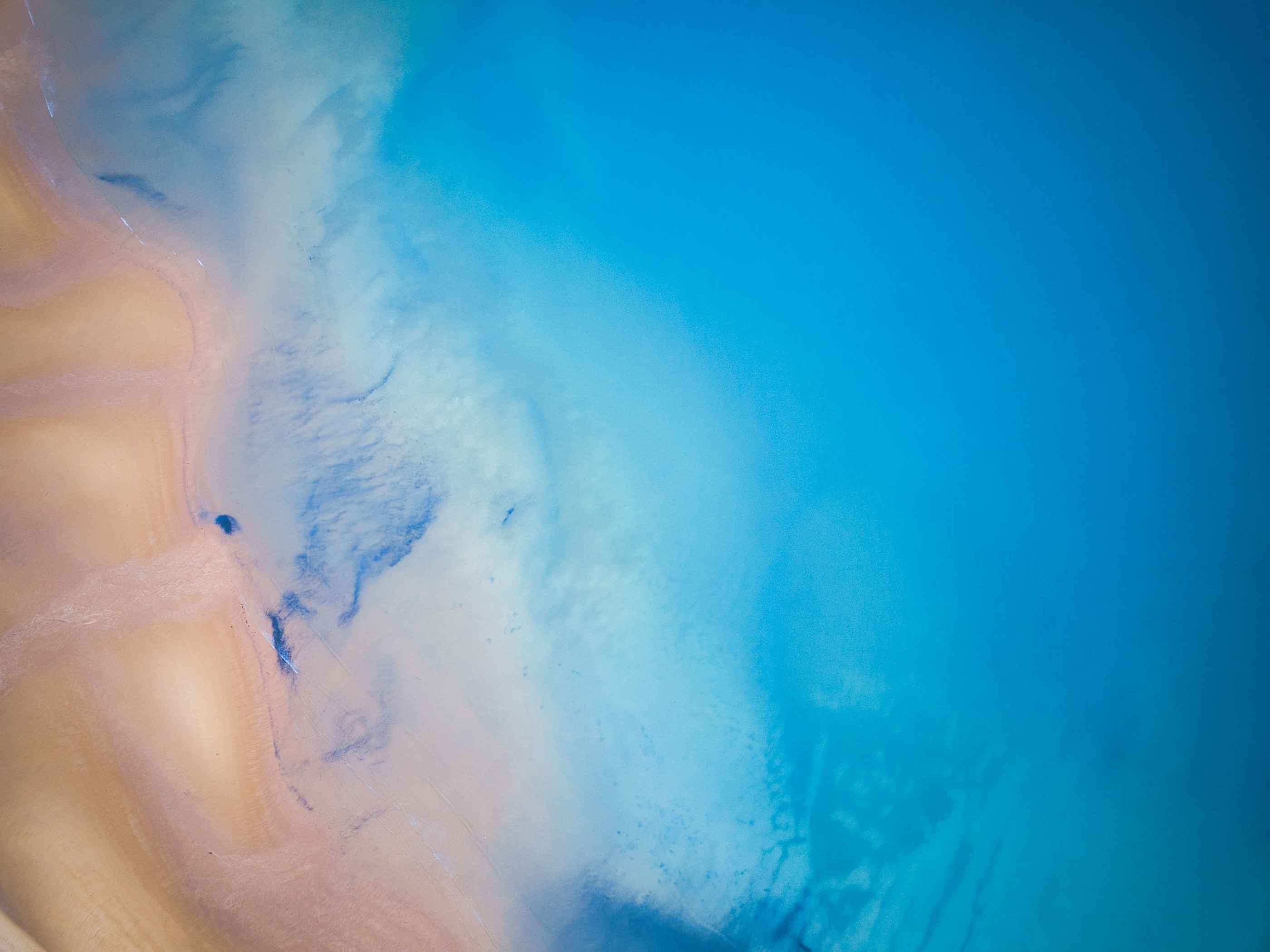 Vue en drone de l'Abel Tasman Coast Track