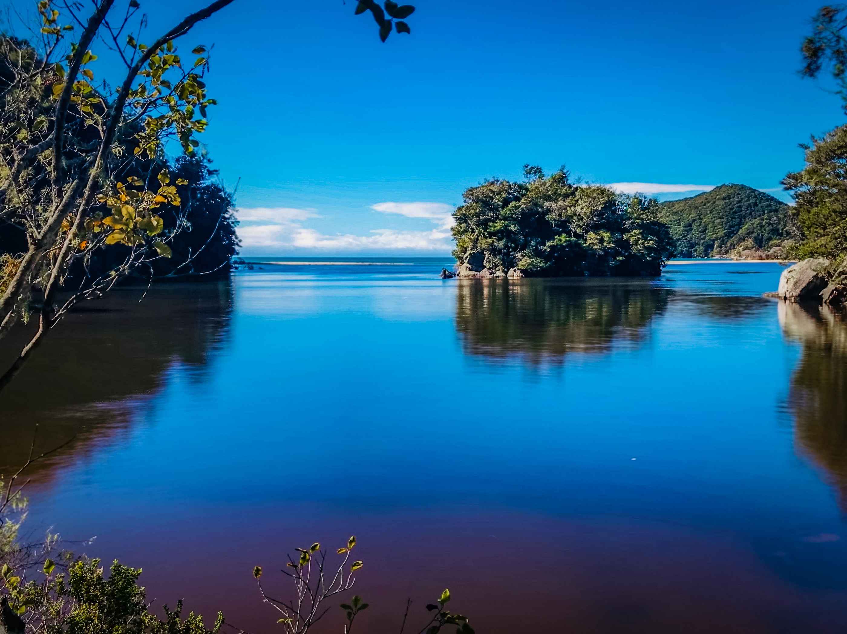 Vue pendant l'Abel Tasman Coast Track