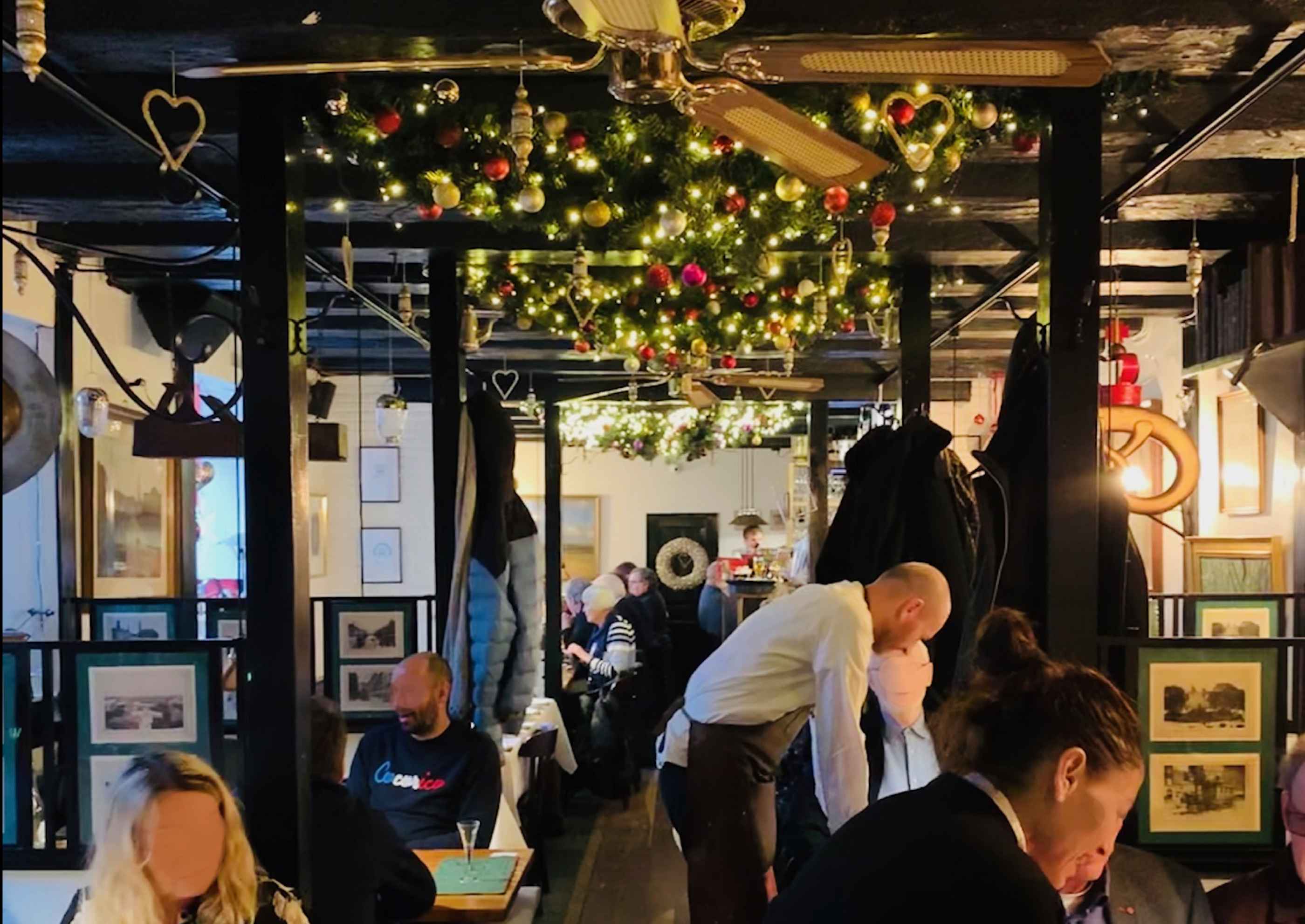Un restaurant tout hygge pour Noël