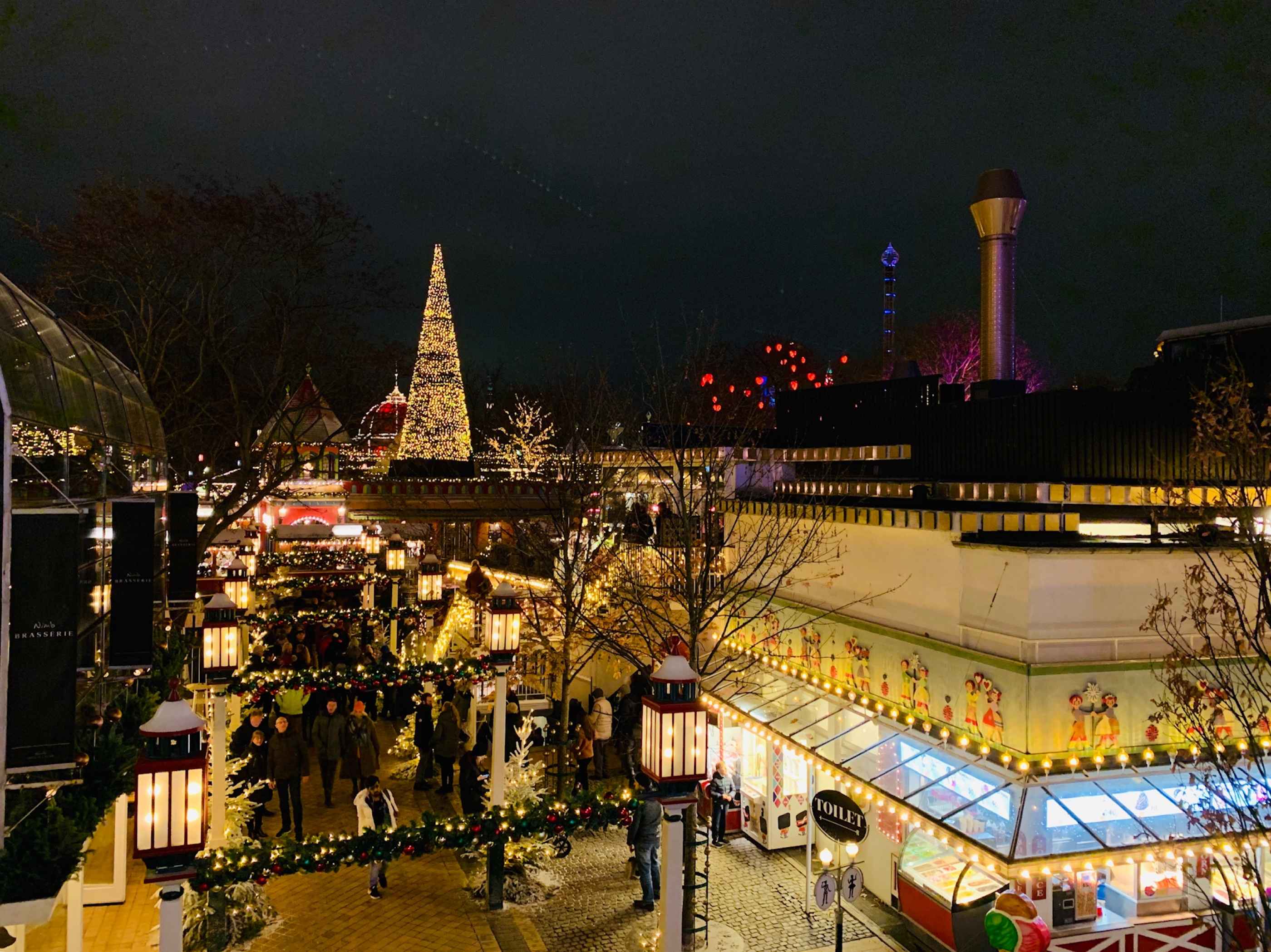Noël est bien là dans les Jardins de Tivoli