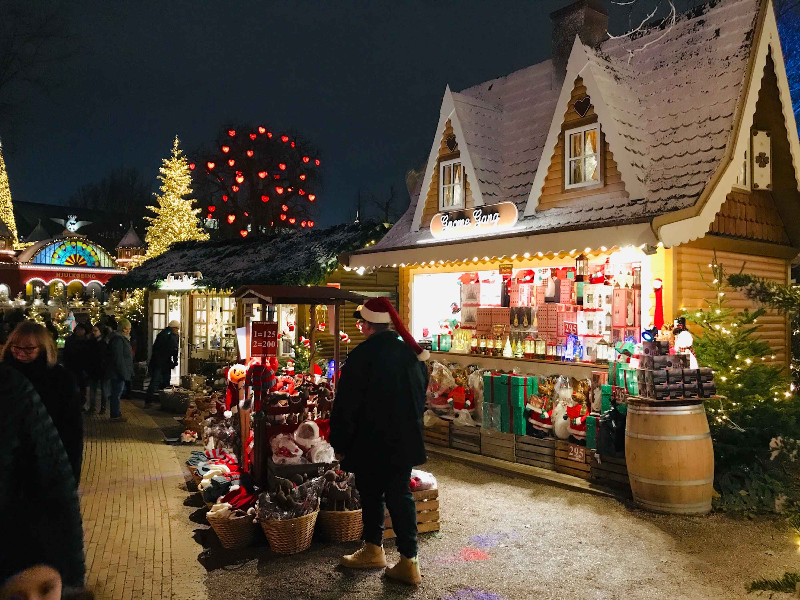 Le village de Noël aux jardins de Tivoli