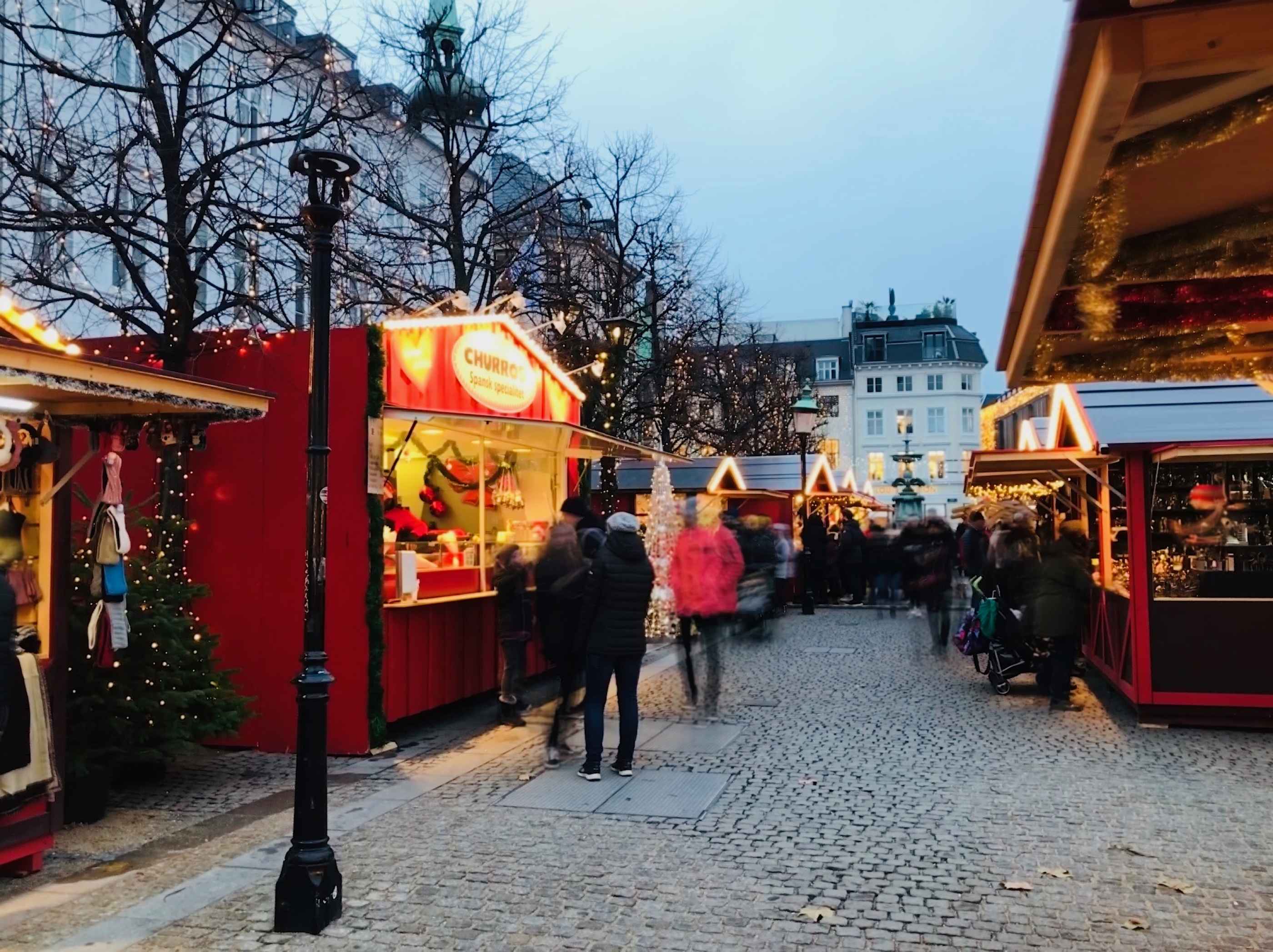 Le marché de Noël de Kongens Nytorv à Copenhague