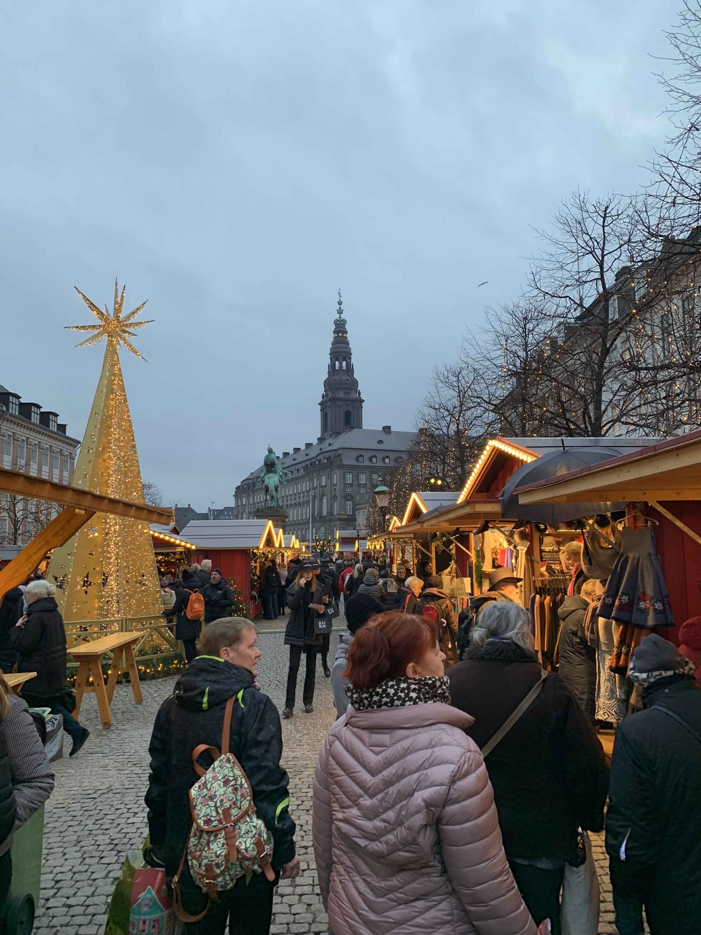 Le marché de Noël de Kongens Nytorv à Copenhague