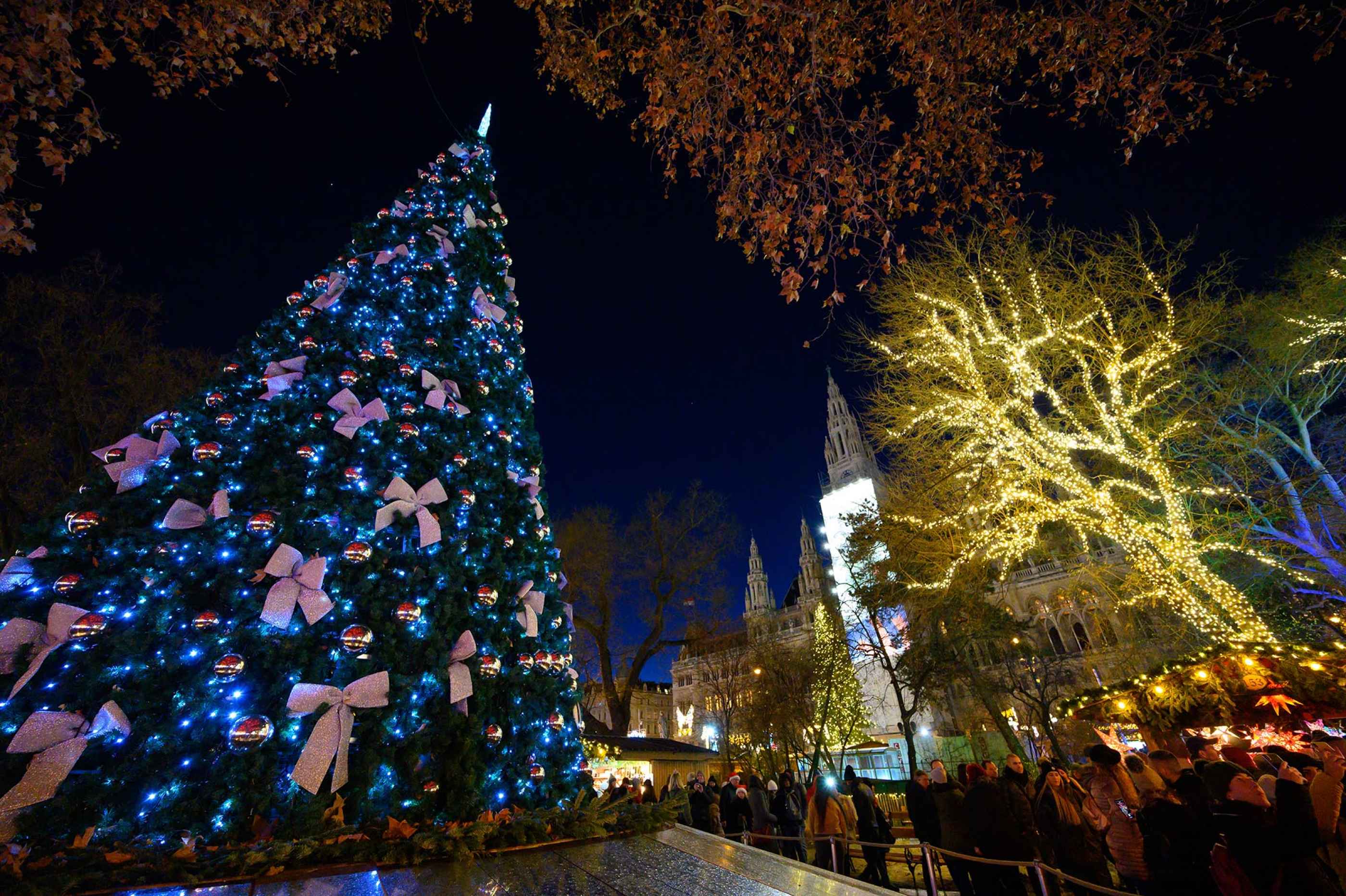Le marché de noël de la Rathausplatz à Vienne
