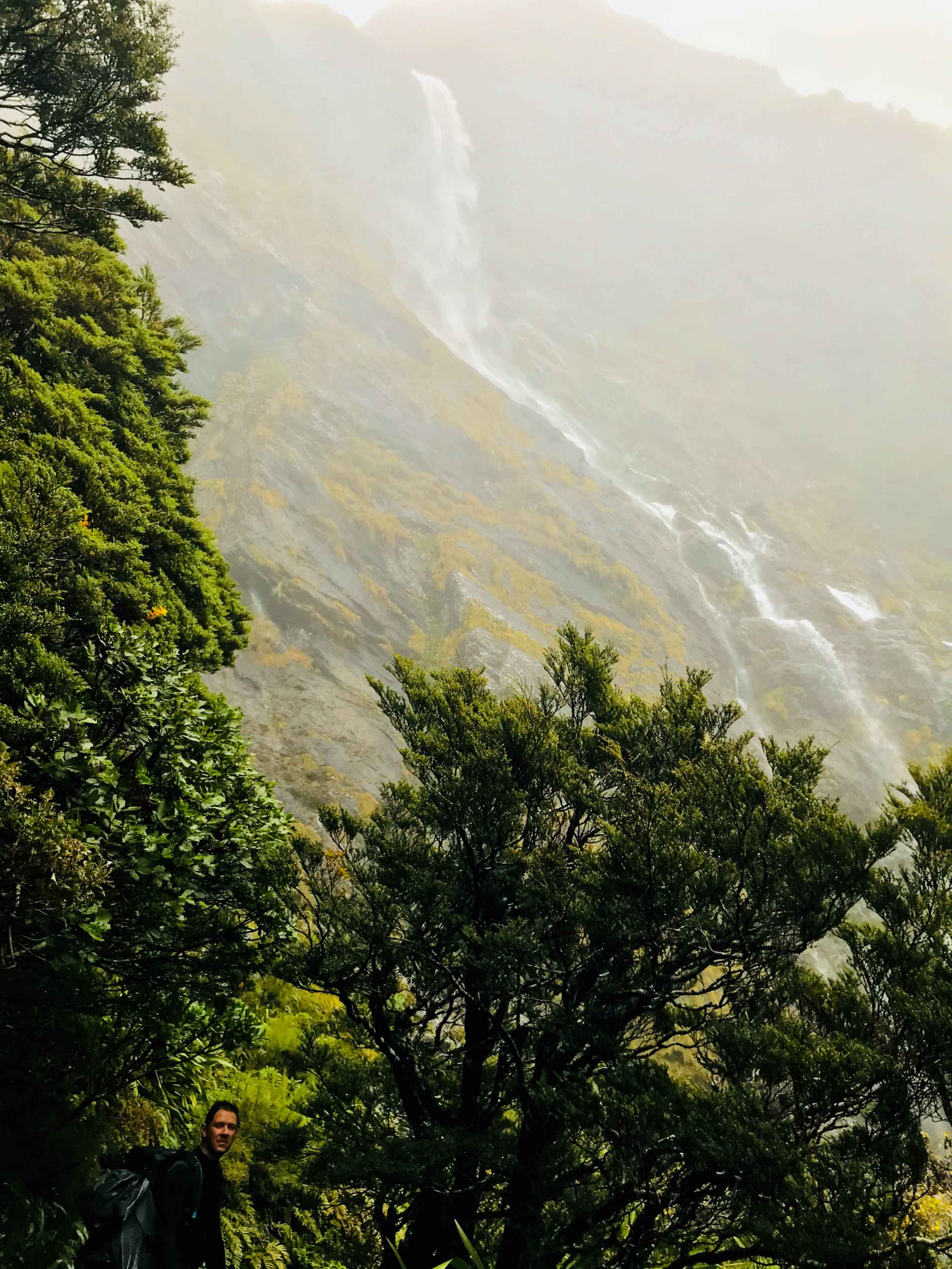 Earland falls, Routeburn track